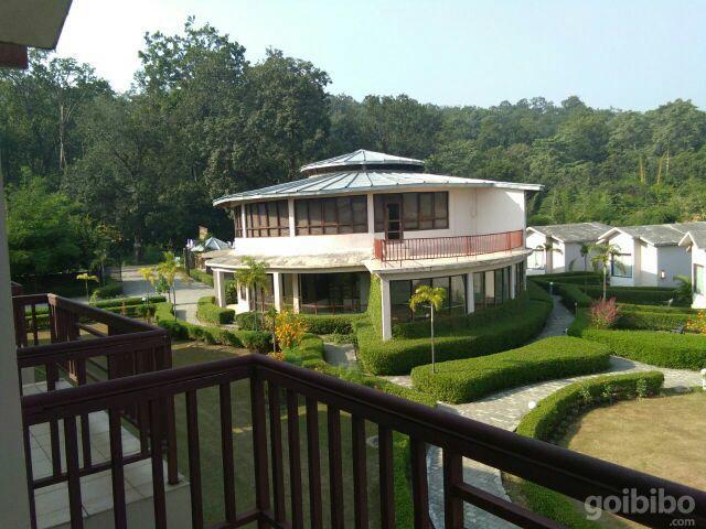 Corbett Rattan Hotel Garjia Buitenkant foto